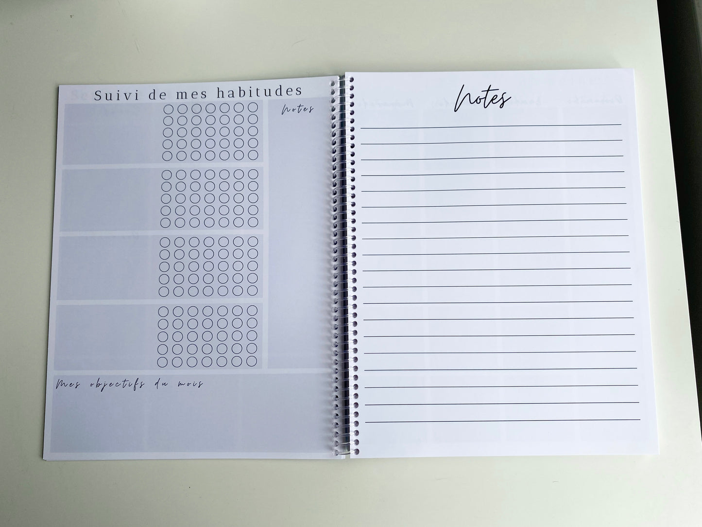 Agenda daté 2025-2026 - Pastel rose