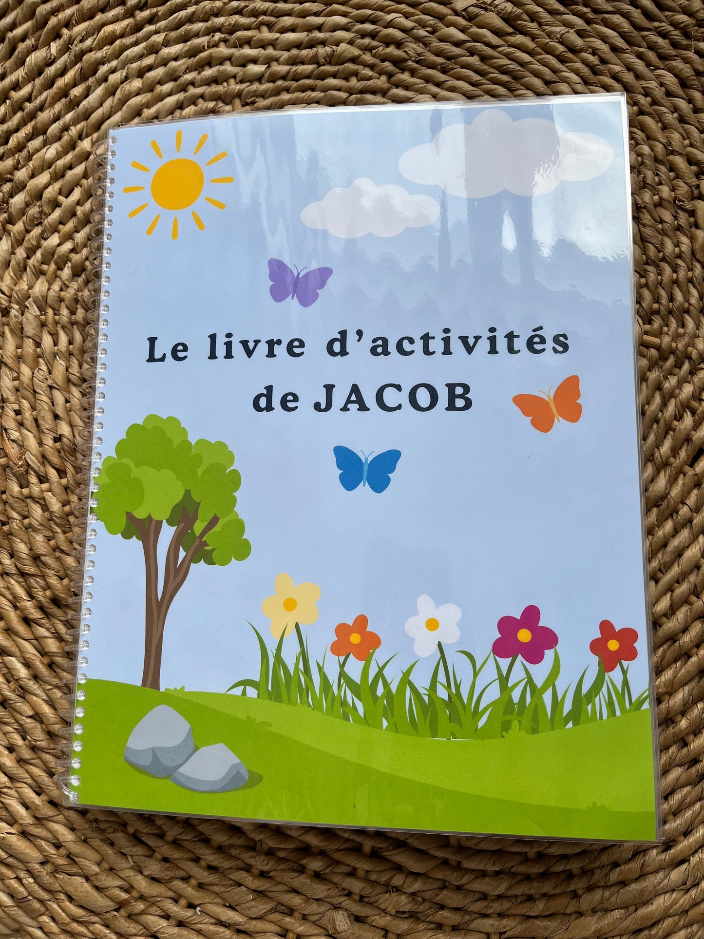 Cahier d’apprentissages - My first busy book en français - Aujaco