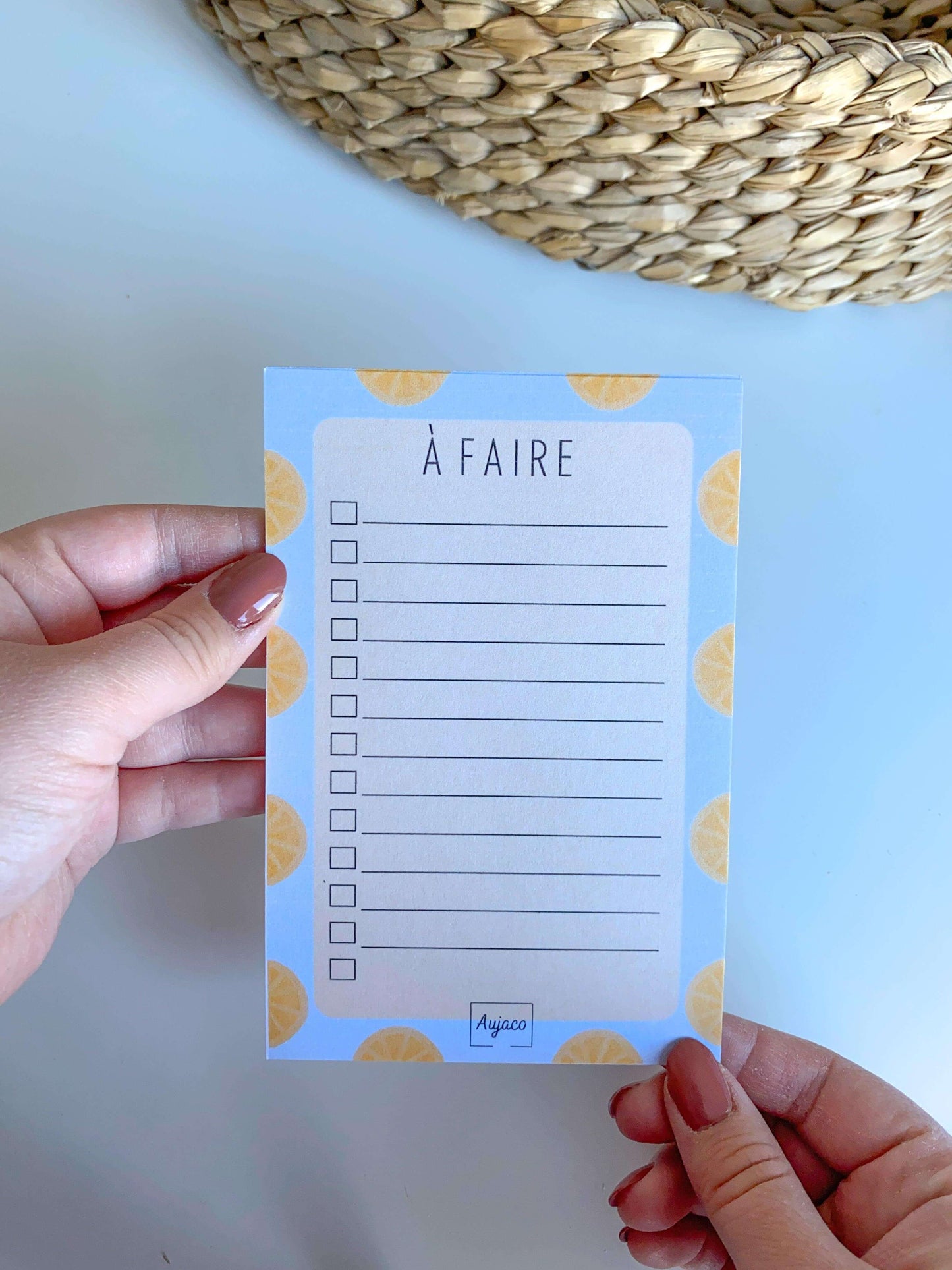 To-Do List Agrumes - Aujaco