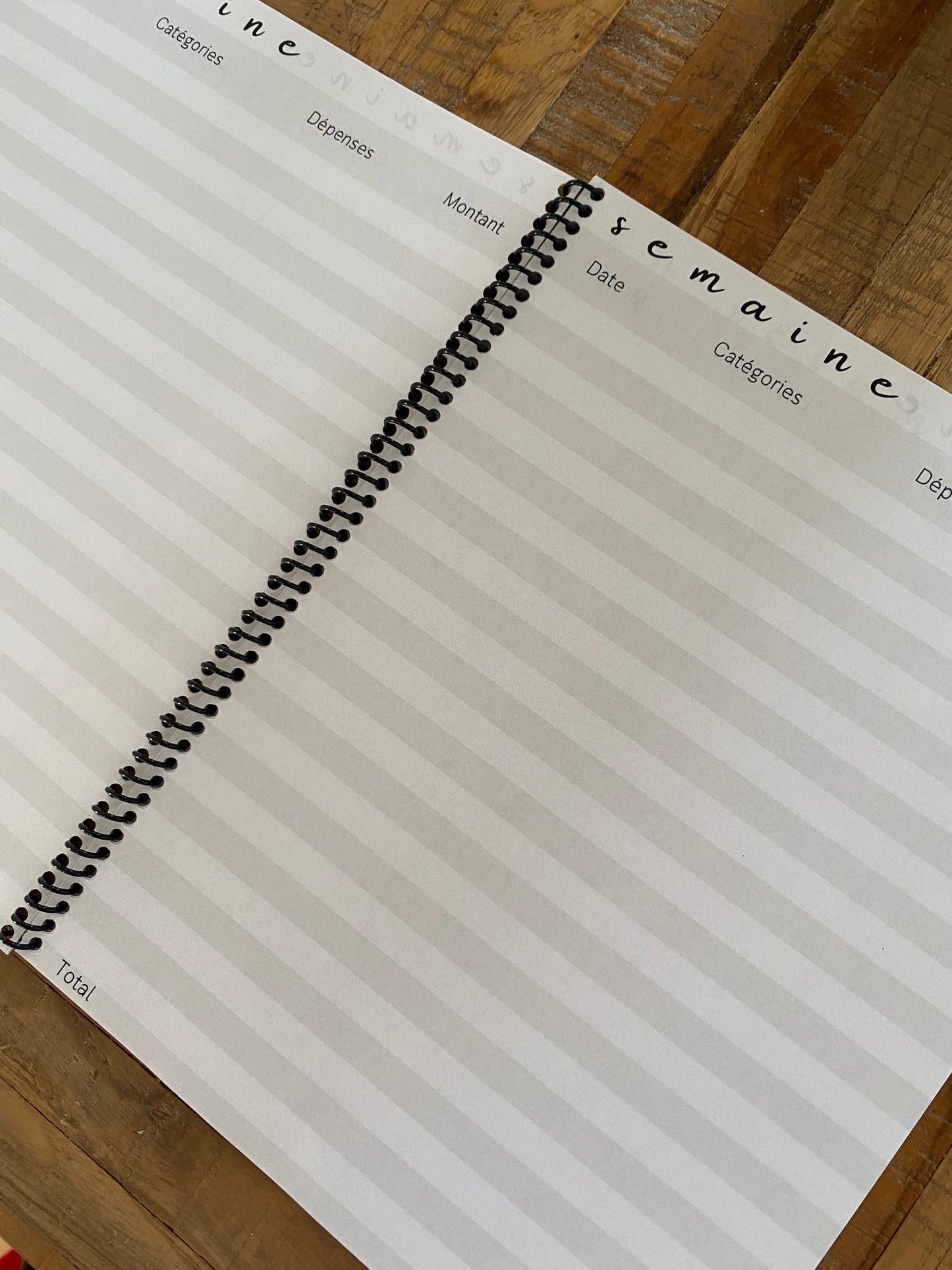 Planificateur financier - Cahier de suivi des finances - Aujaco