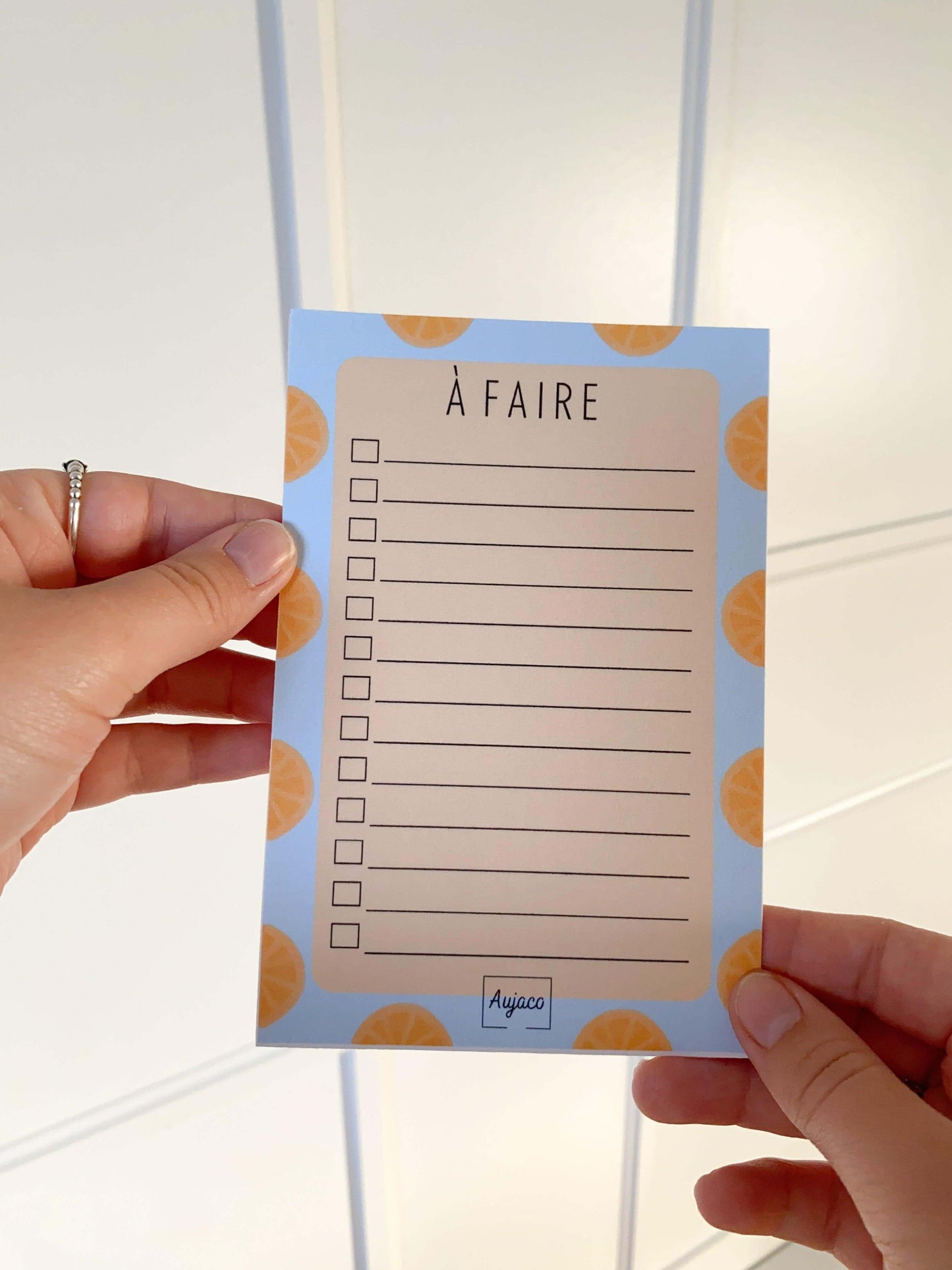 To-Do List Agrumes - Aujaco